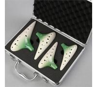 Ocarina 12 Hole Ocarina 4 Piece Set With Alto And Optional Colors With Gift Box(1)