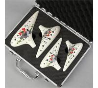 Ocarina 12 Hole Ocarina 4 Piece Set With Alto And Optional Colors With Gift Box(6)