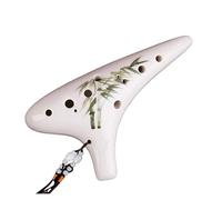 ocarina 12 Hole Ocarina AC Alto C Key For Beginners 12 Hole Ac Student Professional Performance 6 Pottery Xun Instrument (Color : 04)