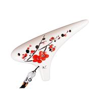 Ocarina 12 Hole Pottery Ocarina Alto C Key For Beginners Multicolor(3)