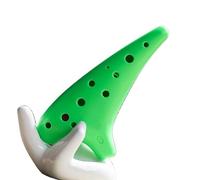 Ocarina 12-hole SC-tuned Resin Ocarina 12-hole Plastic High-pitched C-tuned Ocarina Beginner Instrument(E)
