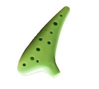 Ocarina 12-hole SC-tuned Resin Ocarina 12-hole Plastic High-pitched C-tuned Ocarina Beginner Instrument(C)