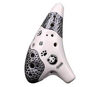 ocarina， 12-hole Single-tube Terracotta Ocarina With Hand-painted Panda Pattern For Beginners(SC)