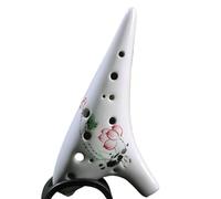 Ocarina 12 Hole Z Alto C Key Ac Ocarina Beginner Professional Ocarina(Small lotus)