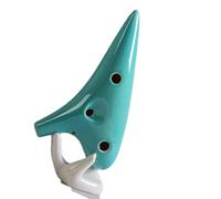 Ocarina 12 Holes Alto C Key AC Vintage Smoked(Cyan)