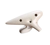 Ocarina 12 Holes Alto C Key AC Vintage Smoked(White)