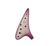 Ocarina 12 Holes Alto C Tones Crackle Pattern Ceramic Gradient Flute Professional Instruments