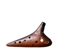 Ocarina 12 Holes Ceramic Ceramic Alto C SG SF AF AG AB Tone Ocarina Professional Musical Instrument For Beginners (Color : SF)