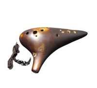 Ocarina 12 Holes Ocarina Professional Music Instrument Offers Accessories Ocarinas For Beginner Students Instruments (Color : Alto AbE)