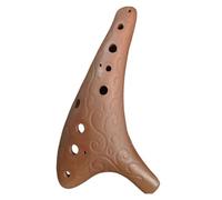 Ocarina 12 Holes Wooden Ocarina Musical Instruments Professional Triple Lanyard Alto