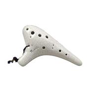 Ocarina 12hole Round Head Cracked High Pitched SC Ocarina For Beginners With Teaching Materials(2)