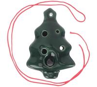 Ocarina 1pc 6-Hole Ocarina Ceramic Wind Instrument Students Practice Portable Music