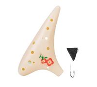Ocarina 1pc Ceramic 12 Hole for Music Education Auto Learning And Ensembles Participation(Color 2)