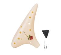 Ocarina 1pc Ceramic 12 Hole for Music Education Auto Learning And Ensembles Participation(Color 4)