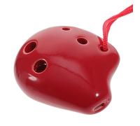 Ocarina 2Pcs Ceramic Ocarina 6 Hole Mini Flute Music Instrument for Beginners