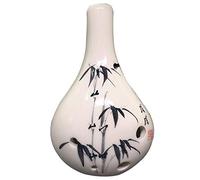 Ocarina， 6-hole Alto C For Beginners To Learn Clay Ocarina, Creative Vase Shape Hand-painted Flower Pattern Musical Instrument(White F)