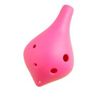 Ocarina 6 Hole Alto Resin Plastic Beginner Adult Teaching Tape(1)