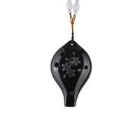 Ocarina 6-hole Beginner 6-hole Mid-tone AC-tuned SG-tuned Black Pottery Professional Ceramic Musical Instrument(SG 3)
