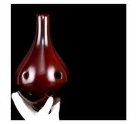 Ocarina 6 Hole Beginner's Entry Level Student Plastic Six Hole Alto C Key AC Professional Porcelain Flute Pottery Xun Instrument (Color : 08)