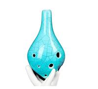 Ocarina 6 Hole Beginner's Entry Level Student Plastic Six Hole Alto C Key AC Professional Porcelain Flute Pottery Xun Instrument (Color : 06)