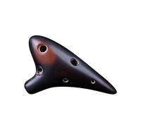 Ocarina 6-hole Beginner's Six-hole Flute Necklace Mini Small Ocarina Super High Key F (Color : C)