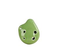 Ocarina 6 Hole Colorful Mini Ocarina C Tone Beginner(Green)