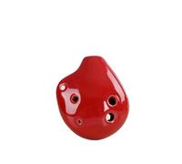 Ocarina 6 Hole Colorful Mini Ocarina C Tone Beginner(Red)