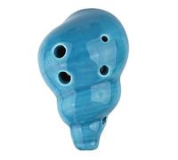 Ocarina 6 Hole Ocarina Alto C Tone Beginner Ocarina Teaching Ceramic Pendant (Color : 01)