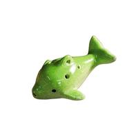 Ocarina 6 Holes Suitable for Playing or Gift (Color : GREEN)