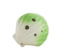 Ocarina 6hole Alto C Key Beginner Teaching Ceramic Pendant Music Enlightenment(2)