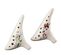 Ocarina Alto C Ocarina Music Instrument Chinese Woodwind Easy To Learn 12 Holes