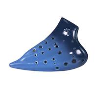 Ocarina Alto C Three-pipe Ocarina AC 20-hole Compound Ocarina Professional Musical Instrument(Blue)