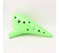Ocarina Beginner Instrument 12 Hole Alto AC Ocarina For Beginners In The Key Of C(Green 12-hole AC model)