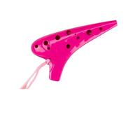 Ocarina Beginner Instrument Ocarina Instrument 12 Hole AC Tune Alto SC Treble Suitable For Beginners To Enter The(Treble red)