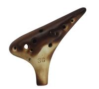 Ocarina Beginner Ocarina 12-hole High Pitch G-tone Ocarina SG Playing Ocarina Smoked Instrument