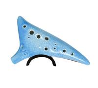 Ocarina Ceramic Instrument 12 Hole C Key Ocarina Beginner Entry Music Lover Alto AC Professional Instrument(1)