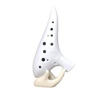 Ocarina Ceramic Instrument 12 Hole Ocarina Alto C Key Instrument Beginners Playing