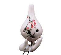 Ocarina Ceramic Instrument 6 Hole Ac Tuned Ceramic Ocarina For Beginners To Practice(4)
