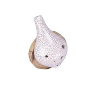 Ocarina Ceramic Instrument 6 Hole Beginner Entry Level Alto AC Tuned Ocarina Adult Playing Instrument(1)