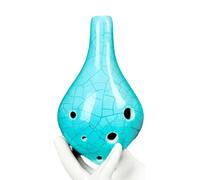Ocarina Ceramic Instrument 6 Hole Ocarina Adult Beginner Entry Level Alto C AC Instrument(3)