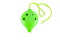 Ocarina Ceramic Instrument 6 Hole Ocarina Alto C AC Six Flat Mouth Beginners Playing Instrument(3)