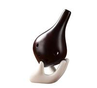 Ocarina Ceramic Instrument 6 Hole Ocarina For Beginners To Practice Middle C Key AC(4)