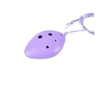 Ocarina Ceramic Instrument 6 Hole Ocarina High Pitch C Key Beginner Instrument(6)