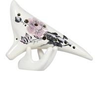 Ocarina Ceramic Instrument Beginner Practice Music Lovers To Play The Ocarina 12 Hole Alto C Professional Instrument(2)