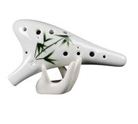 Ocarina Ceramic Instrument Beginner Practice Music Lovers To Play The Ocarina 12 Hole Alto C Professional Instrument(4)