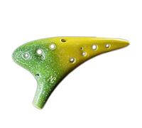 Ocarina Ceramic Instrument Ceramic Ocarina 12 Hole Middle C For Beginners(4)