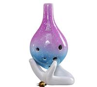 Ocarina Ceramic Instrument Ceramic Ocarina 6 Holes Beginner Alto AC Tuning Instrument(6)