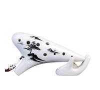Ocarina Ceramic Instrument Ocarina 12 Hole AC Adult Beginners Practice Playing Alto C Key Instrument(5)