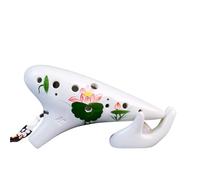 Ocarina Ceramic Instrument Ocarina 12 Hole AC Adult Playing Alto C Key Beginner Instrument(2)