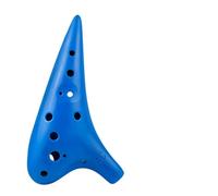 Ocarina Ceramic Instrument Ocarina 12 Hole Alto C Key AC Music Lover Beginner Practice Instrument(2)